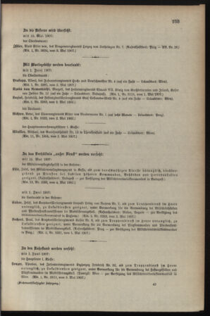 Kaiserlich-königliches Armee-Verordnungsblatt: Personal-Angelegenheiten 19070508 Seite: 17