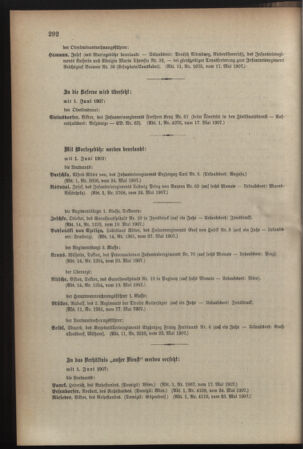 Kaiserlich-königliches Armee-Verordnungsblatt: Personal-Angelegenheiten 19070528 Seite: 24