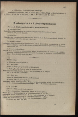 Kaiserlich-königliches Armee-Verordnungsblatt: Personal-Angelegenheiten 19070608 Seite: 3