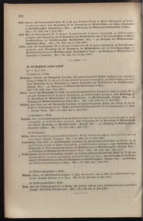 Kaiserlich-königliches Armee-Verordnungsblatt: Personal-Angelegenheiten 19070618 Seite: 10