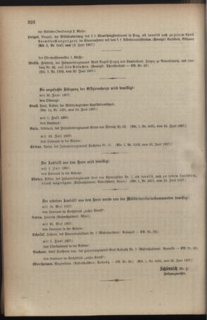 Kaiserlich-königliches Armee-Verordnungsblatt: Personal-Angelegenheiten 19070628 Seite: 12