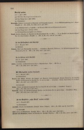 Kaiserlich-königliches Armee-Verordnungsblatt: Personal-Angelegenheiten 19070708 Seite: 6