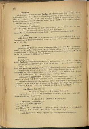 Kaiserlich-königliches Armee-Verordnungsblatt: Personal-Angelegenheiten 19070808 Seite: 10