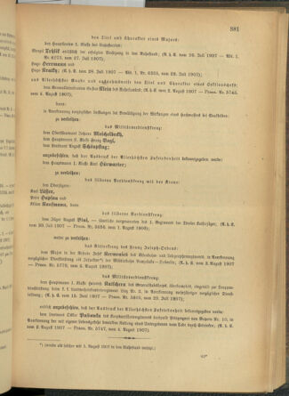 Kaiserlich-königliches Armee-Verordnungsblatt: Personal-Angelegenheiten 19070808 Seite: 11