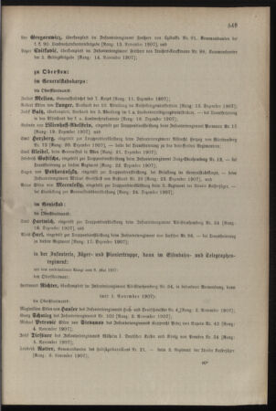 Kaiserlich-königliches Armee-Verordnungsblatt: Personal-Angelegenheiten 19071029 Seite: 21