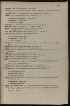 Kaiserlich-königliches Armee-Verordnungsblatt: Personal-Angelegenheiten 19071029 Seite: 57