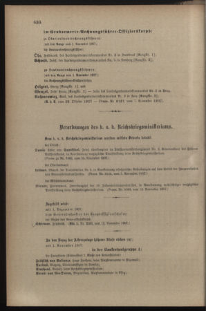 Kaiserlich-königliches Armee-Verordnungsblatt: Personal-Angelegenheiten 19071118 Seite: 16