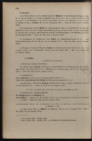 Kaiserlich-königliches Armee-Verordnungsblatt: Personal-Angelegenheiten 19071228 Seite: 2