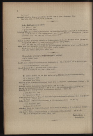 Kaiserlich-königliches Armee-Verordnungsblatt: Personal-Angelegenheiten 19080108 Seite: 8