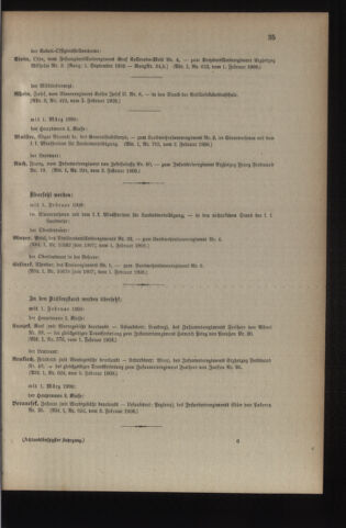 Kaiserlich-königliches Armee-Verordnungsblatt: Personal-Angelegenheiten 19080208 Seite: 9