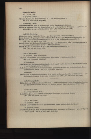 Kaiserlich-königliches Armee-Verordnungsblatt: Personal-Angelegenheiten 19080408 Seite: 8