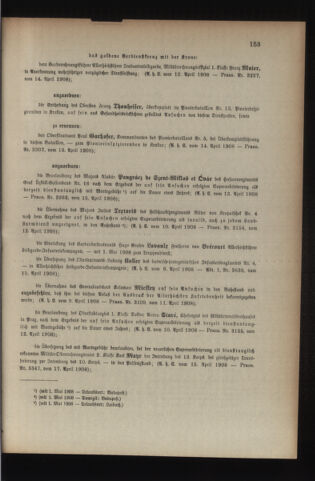 Kaiserlich-königliches Armee-Verordnungsblatt: Personal-Angelegenheiten 19080418 Seite: 5