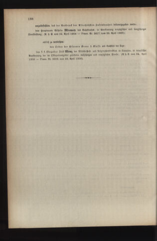 Kaiserlich-königliches Armee-Verordnungsblatt: Personal-Angelegenheiten 19080429 Seite: 4