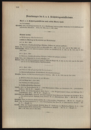 Kaiserlich-königliches Armee-Verordnungsblatt: Personal-Angelegenheiten 19080527 Seite: 36