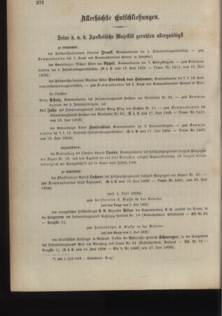 Kaiserlich-königliches Armee-Verordnungsblatt: Personal-Angelegenheiten 19080622 Seite: 2