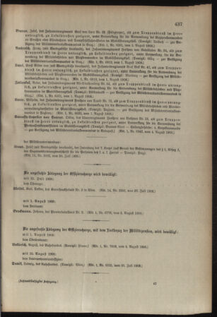 Kaiserlich-königliches Armee-Verordnungsblatt: Personal-Angelegenheiten 19080808 Seite: 9