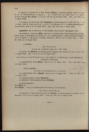 Kaiserlich-königliches Armee-Verordnungsblatt: Personal-Angelegenheiten 19080818 Seite: 76