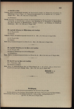 Kaiserlich-königliches Armee-Verordnungsblatt: Personal-Angelegenheiten 19080818 Seite: 85