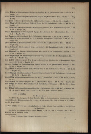 Kaiserlich-königliches Armee-Verordnungsblatt: Personal-Angelegenheiten 19080907 Seite: 3