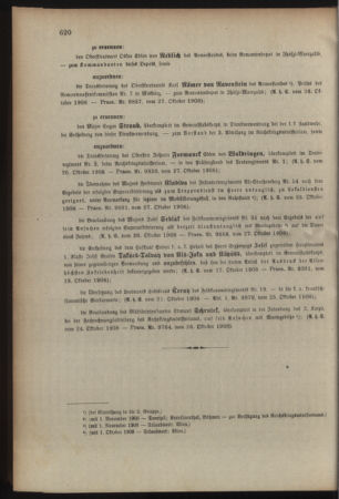 Kaiserlich-königliches Armee-Verordnungsblatt: Personal-Angelegenheiten 19081028 Seite: 10