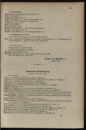 Kaiserlich-königliches Armee-Verordnungsblatt: Personal-Angelegenheiten 19081031 Seite: 19