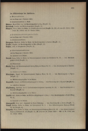 Kaiserlich-königliches Armee-Verordnungsblatt: Personal-Angelegenheiten 19081031 Seite: 67