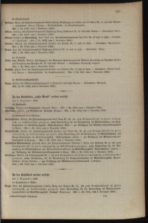 Kaiserlich-königliches Armee-Verordnungsblatt: Personal-Angelegenheiten 19081107 Seite: 9