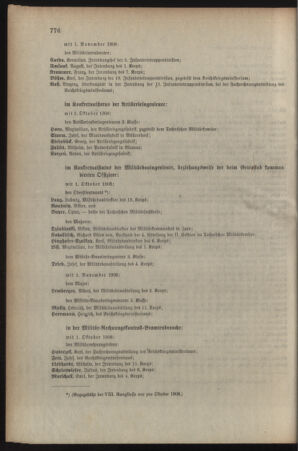 Kaiserlich-königliches Armee-Verordnungsblatt: Personal-Angelegenheiten 19081128 Seite: 38