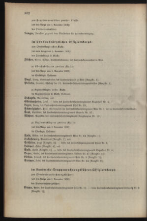 Kaiserlich-königliches Armee-Verordnungsblatt: Personal-Angelegenheiten 19081128 Seite: 64