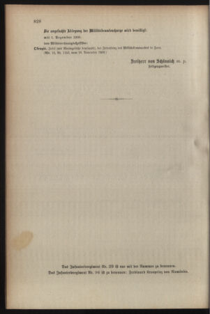 Kaiserlich-königliches Armee-Verordnungsblatt: Personal-Angelegenheiten 19081128 Seite: 90