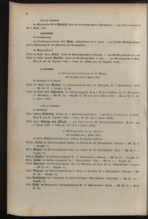 Kaiserlich-königliches Armee-Verordnungsblatt: Personal-Angelegenheiten 19090108 Seite: 4