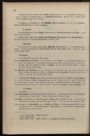 Kaiserlich-königliches Armee-Verordnungsblatt: Personal-Angelegenheiten 19090128 Seite: 2