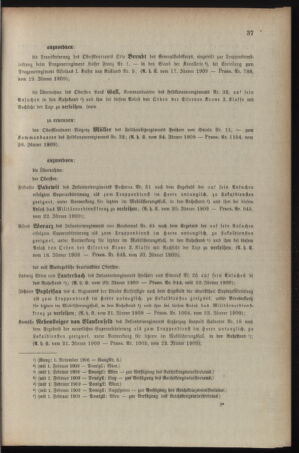 Kaiserlich-königliches Armee-Verordnungsblatt: Personal-Angelegenheiten 19090128 Seite: 3