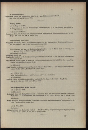 Kaiserlich-königliches Armee-Verordnungsblatt: Personal-Angelegenheiten 19090218 Seite: 11