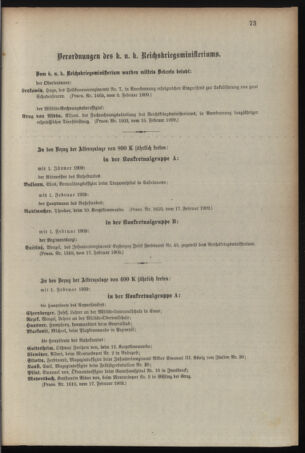 Kaiserlich-königliches Armee-Verordnungsblatt: Personal-Angelegenheiten 19090218 Seite: 7