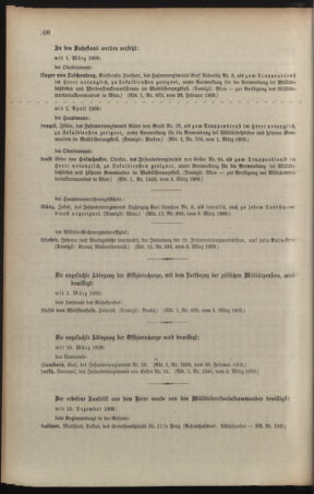 Kaiserlich-königliches Armee-Verordnungsblatt: Personal-Angelegenheiten 19090309 Seite: 12