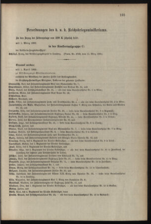 Kaiserlich-königliches Armee-Verordnungsblatt: Personal-Angelegenheiten 19090318 Seite: 7