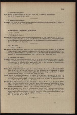 Kaiserlich-königliches Armee-Verordnungsblatt: Personal-Angelegenheiten 19090417 Seite: 21