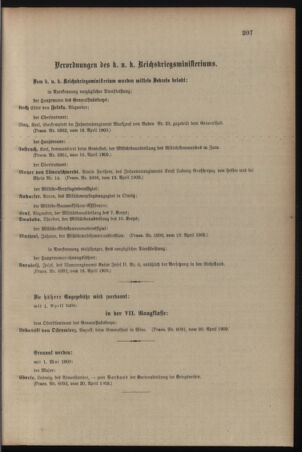 Kaiserlich-königliches Armee-Verordnungsblatt: Personal-Angelegenheiten 19090423 Seite: 13