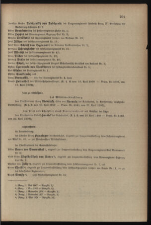 Kaiserlich-königliches Armee-Verordnungsblatt: Personal-Angelegenheiten 19090423 Seite: 7