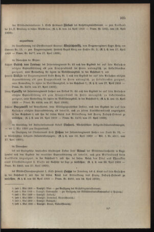 Kaiserlich-königliches Armee-Verordnungsblatt: Personal-Angelegenheiten 19090428 Seite: 113