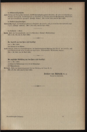 Kaiserlich-königliches Armee-Verordnungsblatt: Personal-Angelegenheiten 19090428 Seite: 123