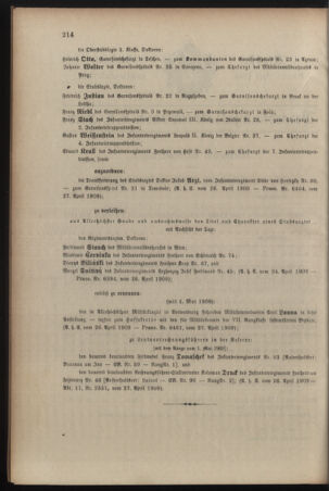 Kaiserlich-königliches Armee-Verordnungsblatt: Personal-Angelegenheiten 19090428 Seite: 2