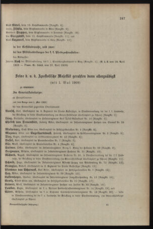 Kaiserlich-königliches Armee-Verordnungsblatt: Personal-Angelegenheiten 19090428 Seite: 35