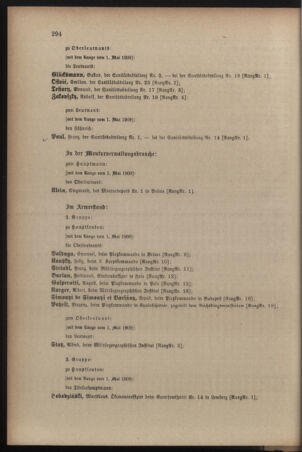 Kaiserlich-königliches Armee-Verordnungsblatt: Personal-Angelegenheiten 19090428 Seite: 82