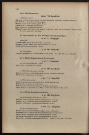 Kaiserlich-königliches Armee-Verordnungsblatt: Personal-Angelegenheiten 19090508 Seite: 12