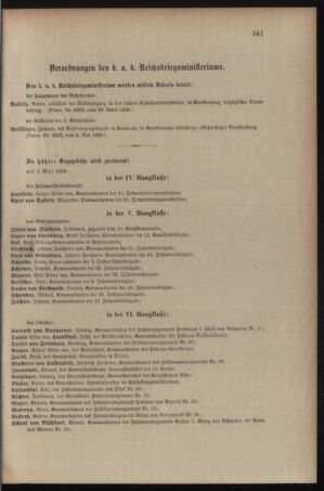 Kaiserlich-königliches Armee-Verordnungsblatt: Personal-Angelegenheiten 19090508 Seite: 5