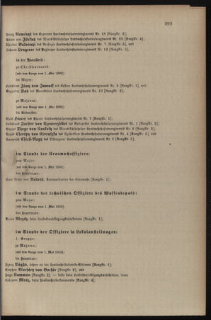 Kaiserlich-königliches Armee-Verordnungsblatt: Personal-Angelegenheiten 19090528 Seite: 23