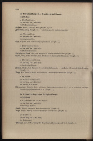 Kaiserlich-königliches Armee-Verordnungsblatt: Personal-Angelegenheiten 19090528 Seite: 30