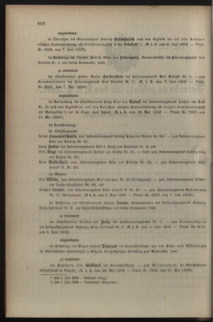 Kaiserlich-königliches Armee-Verordnungsblatt: Personal-Angelegenheiten 19090608 Seite: 2